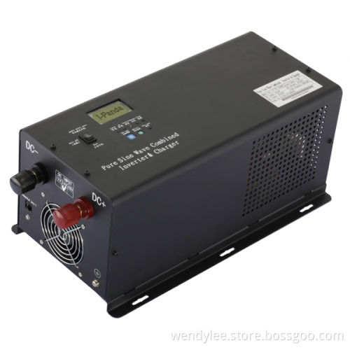 Pure sine wave inverter with charger
